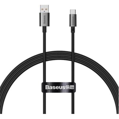 Baseus Superior Series Fast Charging Data Cable USB to Type-C 100W 1m Cluster Black P10320102114-00