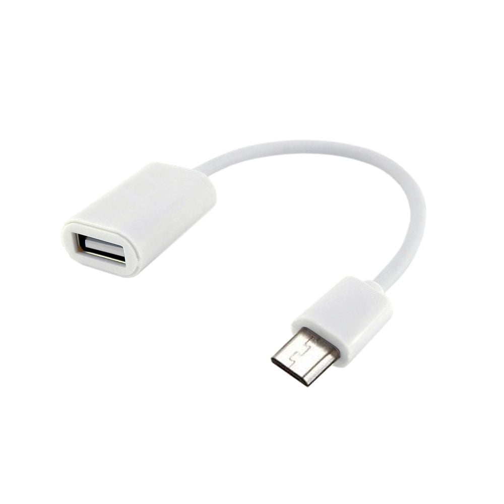Перехідник OTG Walker Micro to USB2.0 white