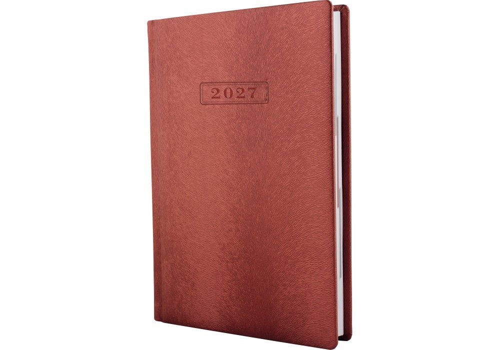 Щоденник датований 2027, MINK, бронза металік, А5 O25237-18
