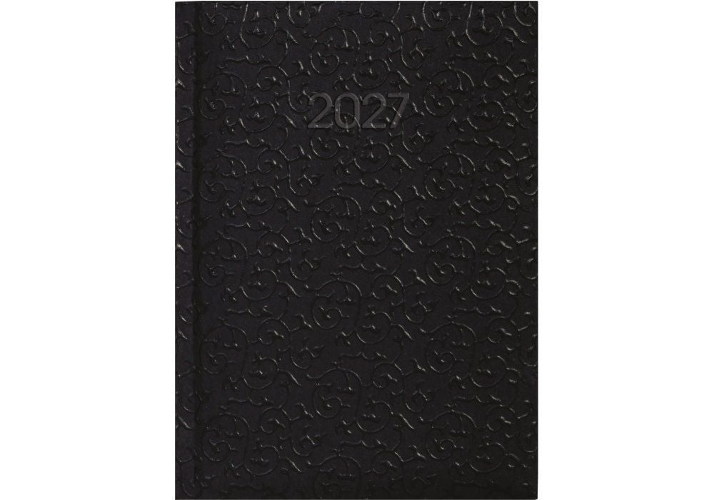 Щоденник датований 2027, SULTAN, чорний, А5 E21817-01