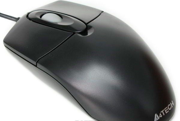 Мишка USB A4-tech OP-720 Black-USB
