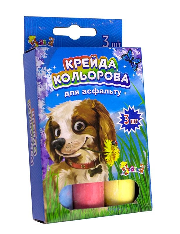 Крейда 3кол. Jumbo HC-3 НеЗнайка