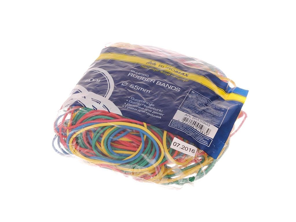 Гумки для грошей 200г Buromax (діаметр 55мм) BM.5503