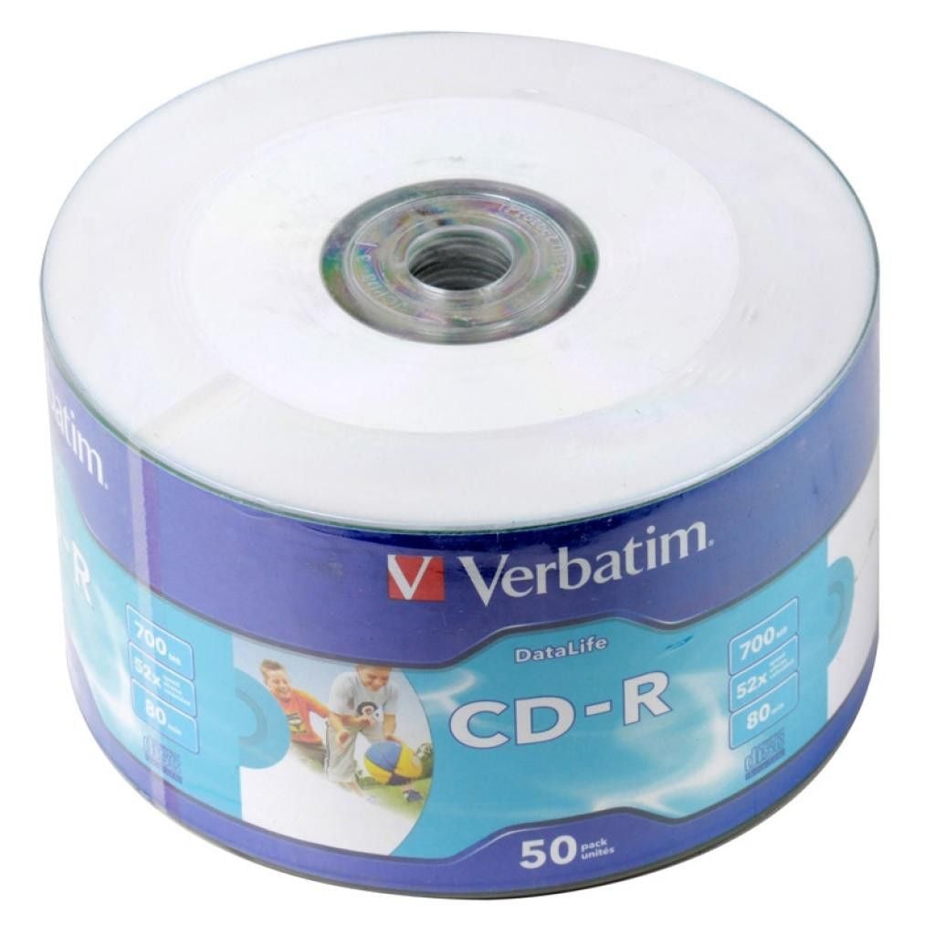 Диск CD-R   Verbatim 700Mb 52x WrapTape