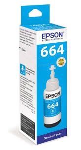 Чорнило EPSON L100/L200 cyan (70мл) C13T66424A