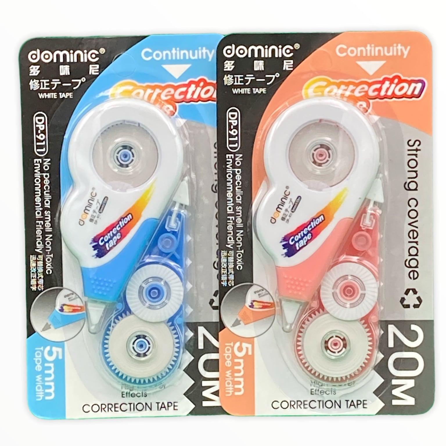 Коректор-стрічка VL Dominic 5мм*20м+ запасний блок DP-911