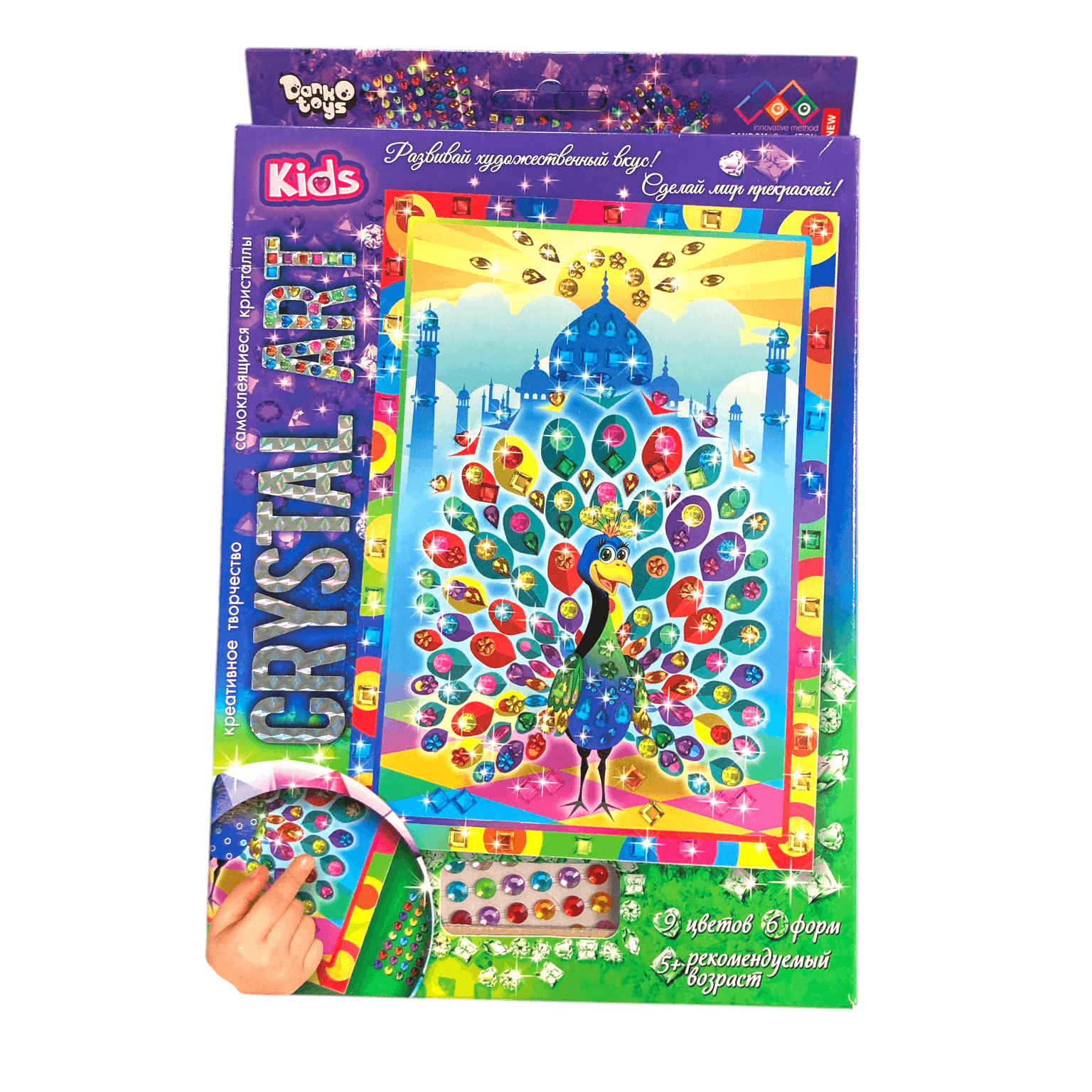 Картина з кресталів "Crystal Art Kids" CArt-01-06