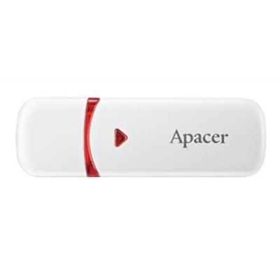 USB флеш-накопичувач 64GB AH333 white USB 2.0 Apacer (AP64GAH333W-1)