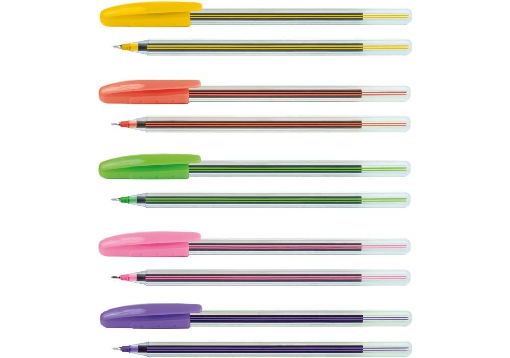 Ручка масляна ECONOMIX COLIBRI 0.7мм синя E10237