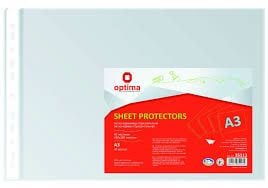 Файли А3 Optima 40мкм горизонтальні 50шт