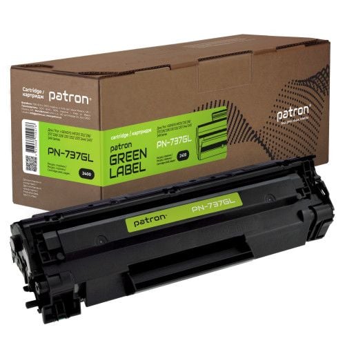 Картридж CANON 737 (PN-737GL) PATRON GREEN Label