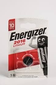 БАТАРЕЙКА Energizer Baze Lithium CR 2016 в блістері