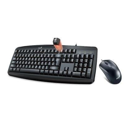 Комплект клавіатура + мишка Genius Smart KM-200 Black Ukr 31330003410