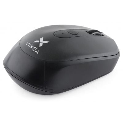 Мишка Vinga MSW-908 Silent Click grey для комп'ютера, для ноутбука, оптичний, 1600 dpi, радіо