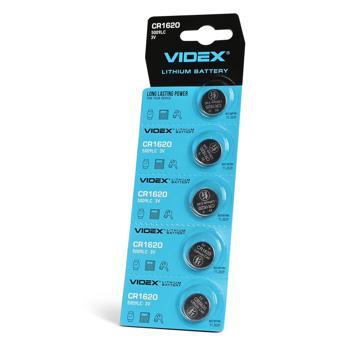 БАТАРЕЙКА Videx CR1620 (за 1 шт)