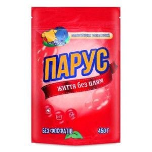 Відбілювач кисневий для кольорових тканин Парус 450 г (60464)