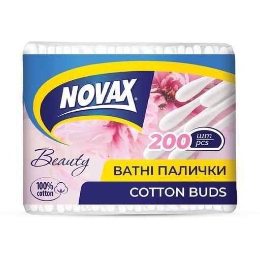Палички ватні Novax 200 шт