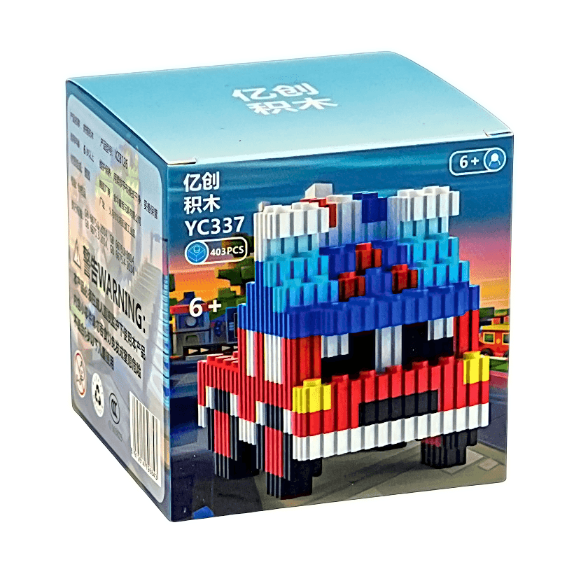 Конструктор дитячий 3D фігурка піксельний YC337