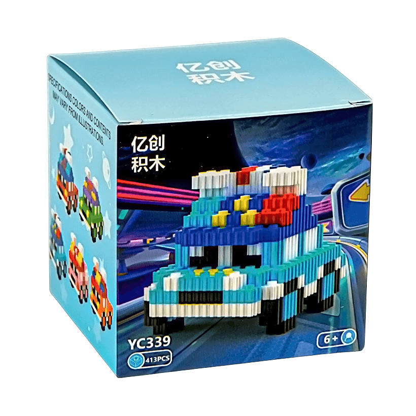 Конструктор дитячий 3D фігурка піксельний YC339