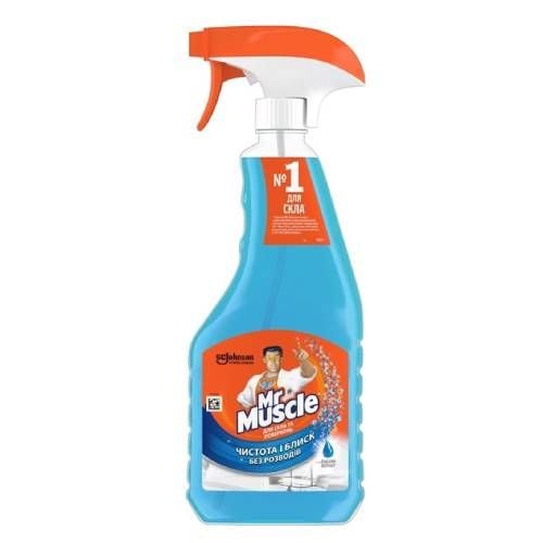 Засіб для миття скла Mr. Muscle 500 мл "Після дощу" курок