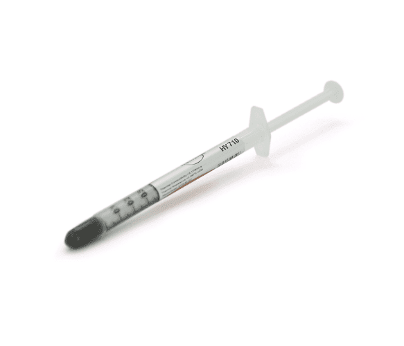 Паста термопровідна HY-710 0.5g, шприц, Grey,> 3,17W / m-K, <0.067 ° C-in² / W, -30 ° ≈240 °, OEM Q50 06692