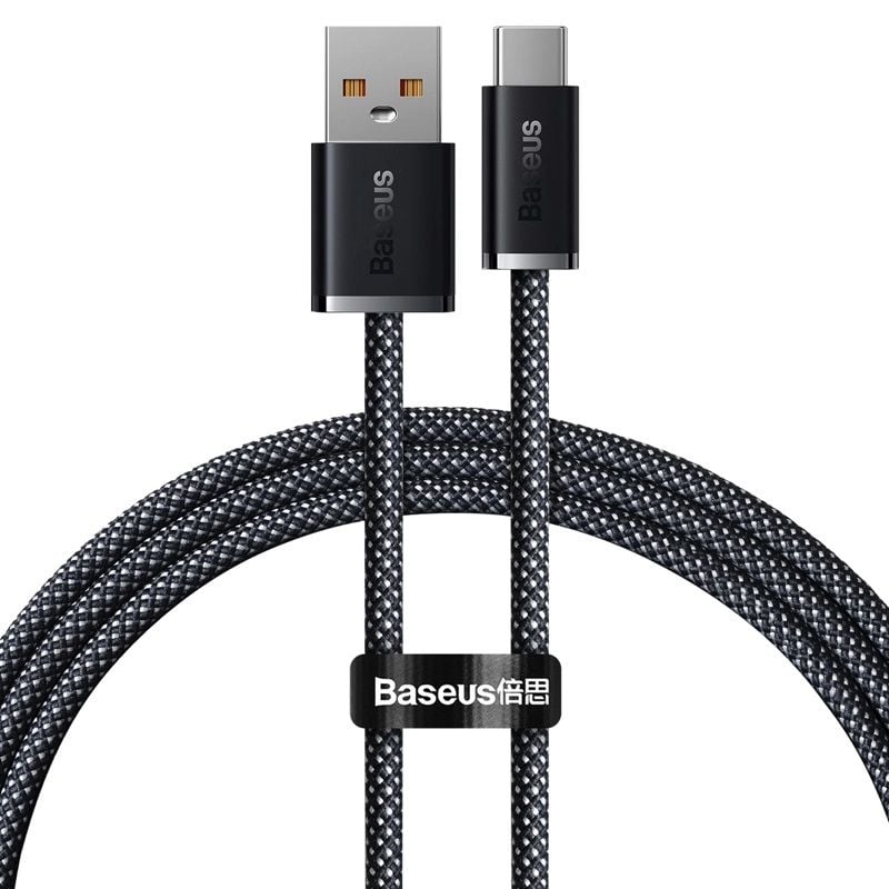 Кабель Baseus Dynamic Series Fast Charging Data Cable USB to Type-C 100W 2m Slate Gray CALD000716