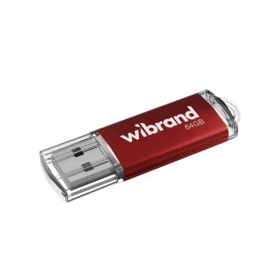 Флеш-накопичувач Flash Wibrand USB 2.0 Cougar 64Gb Red WI2.0/CU64P1R