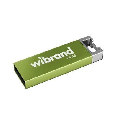 Флеш-накопичувач Flash Wibrand USB 2.0 Chameleon 64Gb Light Green WI2.0/CH64U6LG