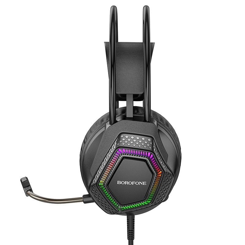 Навушники ігрові Borofone BO105 Thunder gaming headphones black