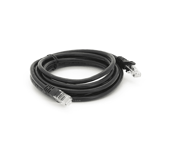 Патч-корд литий RITAR, UTP, RJ45, Cat.6, 2m, чорний, Cu (мідь) 24641