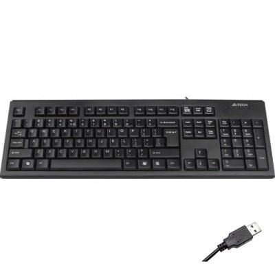Клавіатура USB A4-tech KR-83 чорна класична